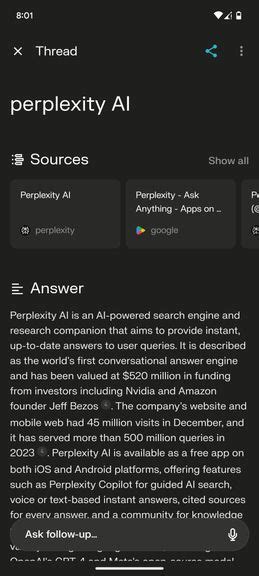 Google one student.  Perplexity is a free AI-powered answer engine that prov...