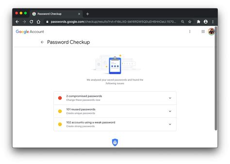 Google password checkup compromised passwords.  Find out if they’ve been...