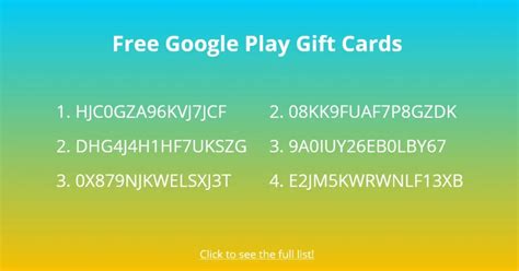 Google play gift card redeem code generator.  Free 150$ Google Play Gift Ca...