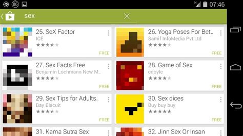 Google’s application store for its Android operating system, the Play Store, has a serious porn problem. Fire the Play Store up on your device, go through apps and books …