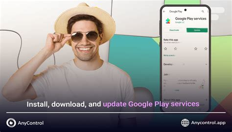 Google play services install. Google Play services is used to update Google...