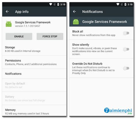 Google services framework 11.  Alle älteren Versionen von Google Services...