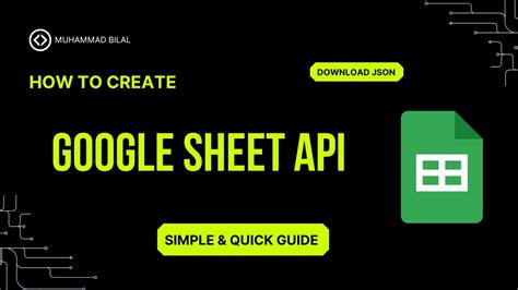 Google sheets api key.  The This guide includes a step-by-step tutorial on ...
