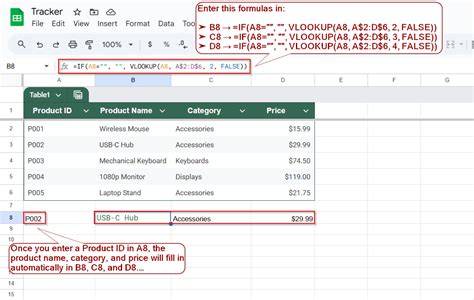 Google sheets autofill based on another field.  The formula is in cell C2.  No...