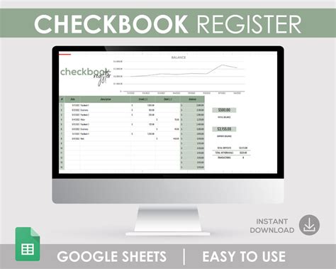Google sheets check register template pdf.  Check out our books of accounts template selection...