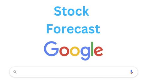 The average Google stock price prediction forecast