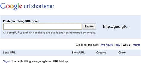 Google url shortener api.  Jan 10, 2011 · With this API, developers are able to programmaticall...