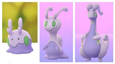 Goomy evolution.  (Pok&eacute;mon not yet available are listed here at ...