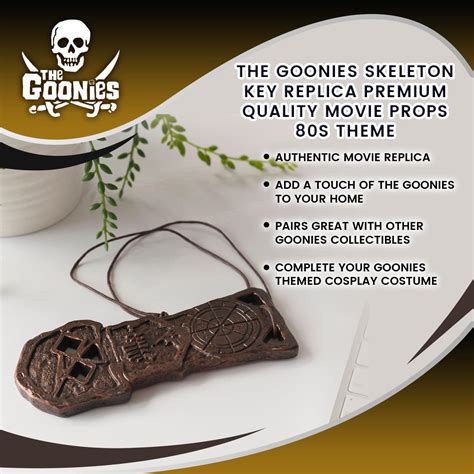 Goonies The Skeleton Key Replica Premium Quality Movie …