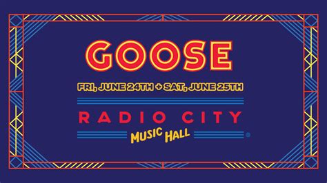 Goose radio city setlist. Get Goose setlists - view them, share them, discuss them with other Goose fans for free on setlist.fm! ... Goose at Radio City Music Hall, New York, NY, USA. 