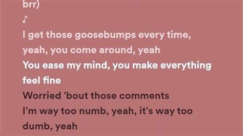 Goosebumps lyrics. Things To Know About Goosebumps lyrics. 