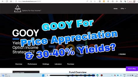 GOOY's dividend yield, history, payout ratio, proprietary D