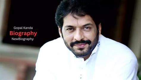 Gopal kanda biography books