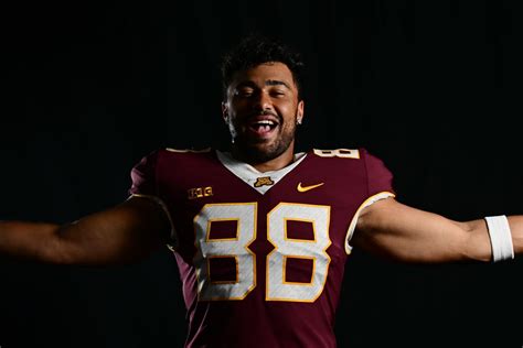 Gophers football: Tight end Brevyn Spann-Ford has gone from skinny to ‘capable of dominance’