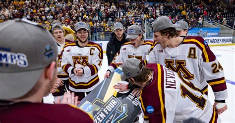 Gophers roll past St. Cloud State and into Frozen Four