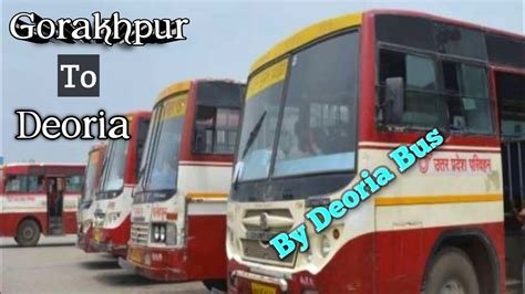 Gorakhpur to Deoria Bus Tickets Booking, Save upto 25% - redBus