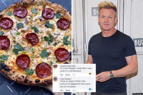 Gordon Ramsay mocked for £16 ‘burnt’ pizza that was ‘cooked in ...