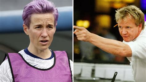 Gordon ramsay kicks rapinoe out. Claim: Former soccer star Megan Rapinoe and television co-host Whoopi Goldberg were kicked off the daytime talk show \u201cThe View\u201d after a heated and tense exchange. 