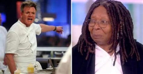 Mar 25, 2024 · Gordon Ramsay Whoopi Goldberg. Celebrity chef Gordon Ramsay made headlines yet again after he reportedly threw Whoopi Goldberg out of his restaurant in Las Vegas. The incident occurred last night when Goldberg and her entourage arrived at Ramsay’s Hell’s Kitchen restaurant for dinner. According to eyewitnesses, Ramsay was in a foul mood ...