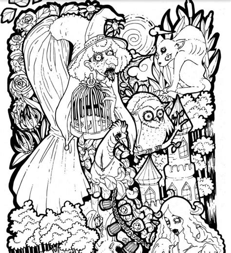 Coloring Page Crown