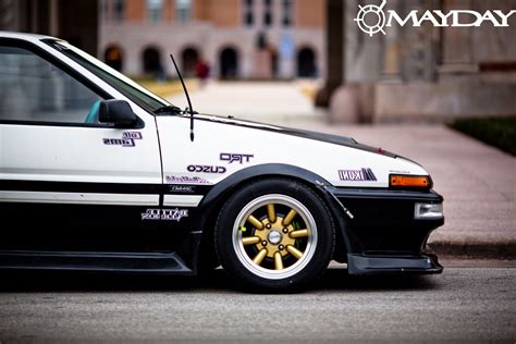 Gorgeous AE86 Notch Team Dangerzone