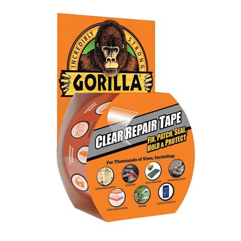 Gorilla Clear Repair Tape The Home Depot Canada