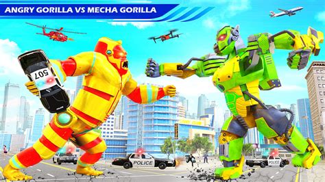 Gorilla Robot Car Robot Games APK Download for Android 