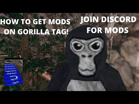 Gorilla tag mod discord. Controls: disable first person view by pressing X/Y. disable third person view by pressing X/Y. press X/Y to teleport camera in front of you. hold grip on banana handle to grab camera. press tab on IRL keyboard for monitor UI. WASD/arrow keys for freecam (also a toggle for gamepad) 