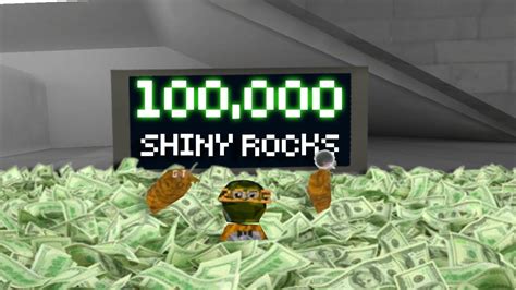 Wiki Article. Shiny Rocks. Shiny Rocks are the currency primarily used in Gorilla Tag when purchasing Cosmetics. There are three ways Shiny Rocks can be given to players. Every 24 hours, 100 Shiny Rocks are distributed to players who are online at that time. If a player were to theoretically be online when Shiny Rocks are.... 