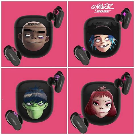 Gorillaz bose. With your My Bose account, you can easily register and manage Bose products, track orders, and personalize your preferences to maximize your sound experience. Play the bandmates' games and enter for your chance to win Limited-edition QuietComfort Earbuds II designed by Gorillaz. 