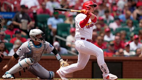 Gorman’s 4 RBIs lift Cardinals over Marlins 6-4 for 2nd series sweep this year
