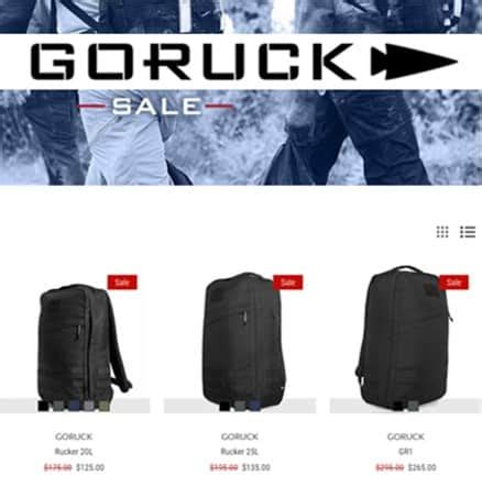 Goruck discount code. GORUCK Club members get together regularly to push themselves and build camaraderie as a team, and the Sandlot app is your best way to tap into that community. Through the app, you can discover fitness meet-ups that include rucking, sandbag training, yoga and mobility, HIIT classes, and other real-life fitness … 