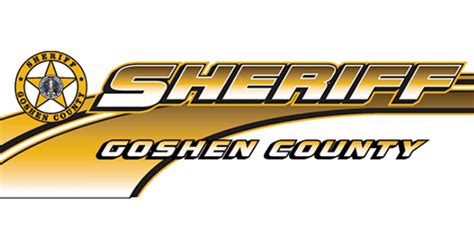 Goshen county sheriff office.  Homeland Security Federal Bureau of Investigation...