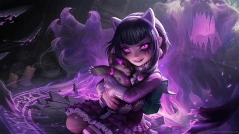 Goth Annie League Of Legends Live Wallpaper - MoeWalls