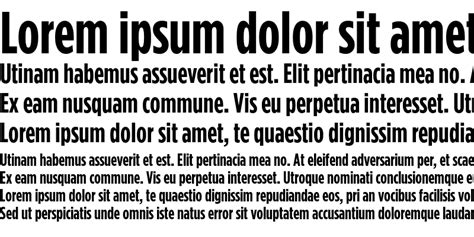 Gotham Condensed Bold Download For Free, View Sample Text, Rating And