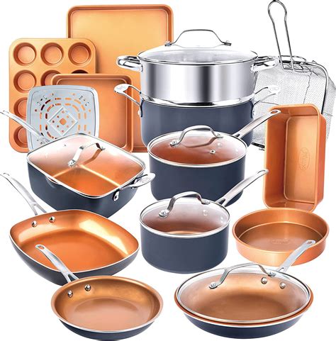 Gotham Steel 20 Piece Non-Stick Cookware Set - Storemax