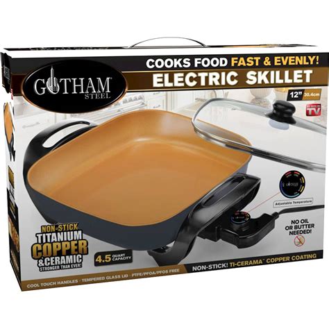 Gotham Steel Electric Skillets & Indoor Grills - The Home …