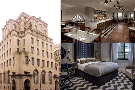 The Gotham Hotel is a modern and luxurious boutique hotel with a h