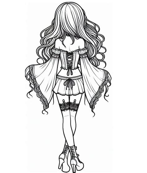 Gothic Coloring Book