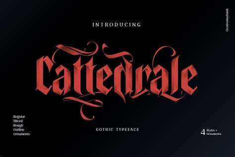 Gothic Font Design