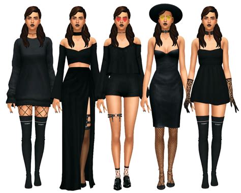If you are looking for some gothic-inspired clothing for your child sims, look no further than The Sims Resource - Goth - Child Female. Here you can find hundreds of custom content items to dress up your little ones in black, lace, skulls, and more. Whether you want to match your own gothic style or just add some variety to your wardrobe, you will find something to suit your taste. Browse the ...