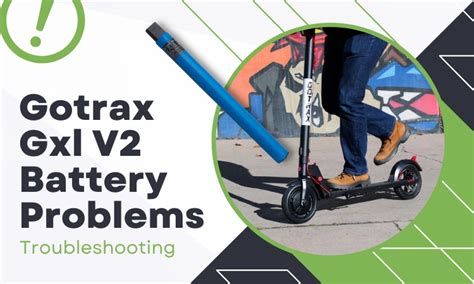  Battery not charging, battery shows fully charged but dead if unplugged, battery dying soon, or a damaged charger is the most common problem with Gotrax Gxl V2 battery. In most cases, the wrong way of using the battery is the main reason behind these problems. . 