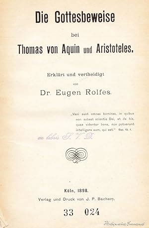 Gottesbeweise bei thomas von aquin und aristoteles. - Manual de usuario de fresenius 5008 s.