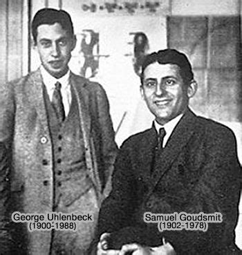 Goudsmit and uhlenbeck electron spin