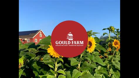 Gould farm. Gould Farm, founded in 1913, is America's longest-running therapeutic community and is located on a 700-acre working farm in New England. Our mission is to p... 