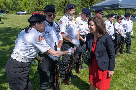 Gov. Hochul commemorates opening of first State Veteran's Cemetery