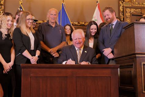 Gov. Walz signs bill to legalize marijuana, effective this summer