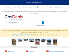 GovDeals' online marketplace provides services to government, educational, and related entities for the sale of surplus assets to the public. Auction rules may vary across sellers. Search by Location - govdeals.com.