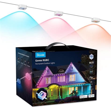 Govee rgbic 100ft led outdoor permanent string lights. Things To Know About Govee rgbic 100ft led outdoor permanent string lights. 