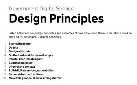 Government Digital Service Design Principles - Observatory of …